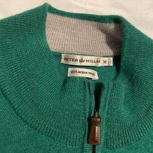 Peter Millar | Wool 1/4 Zip Sweater | M
